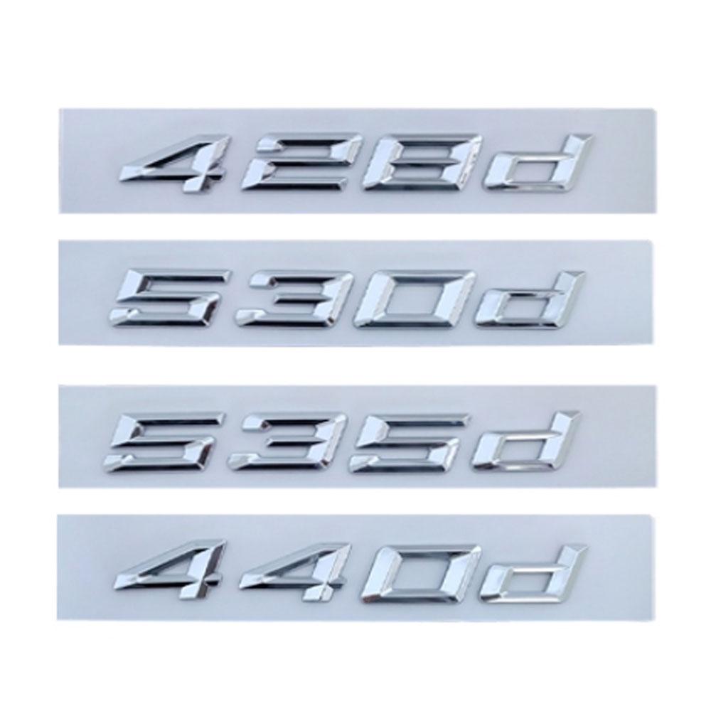 For BMW 428d 440d 530d 535d Logo E39 E60 G30 F10 Car Fender Side Stickers Rear Bumper Stickers Silver Automotive Accessories 428d
For BMW 428d 440d 530d 535d Logo E39 E60 G30 F10 Car Fender Side Stickers Rear Bumper Stickers Silver Automotive Accessories 428d