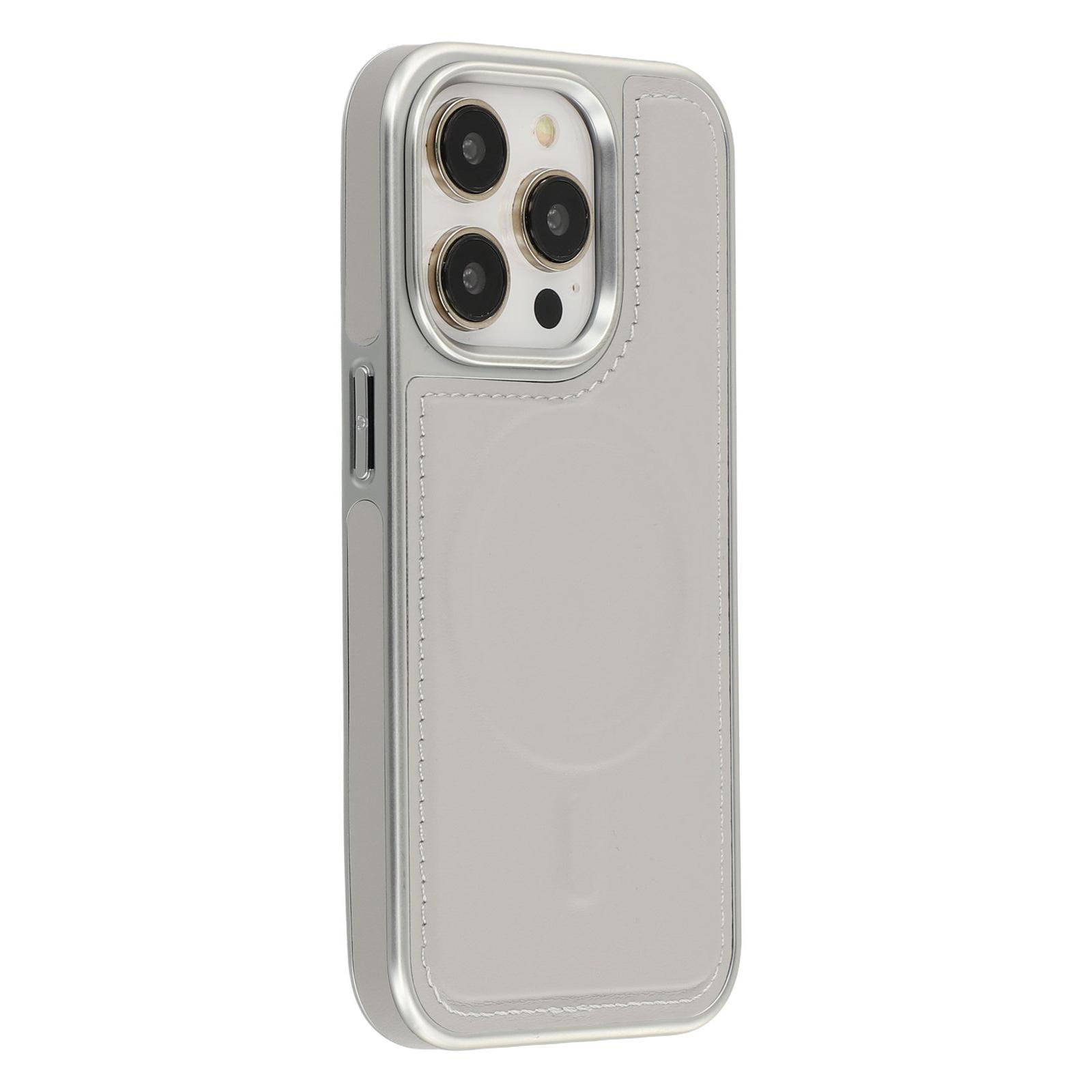 For iPhone 14 Pro Case Compatible with MagSafe Electroplating Edge PU + TPU + PC Phone Back Cover B
For iPhone 14 Pro Case Compatible with MagSafe Electroplating Edge PU + TPU + PC Phone Back Cover B