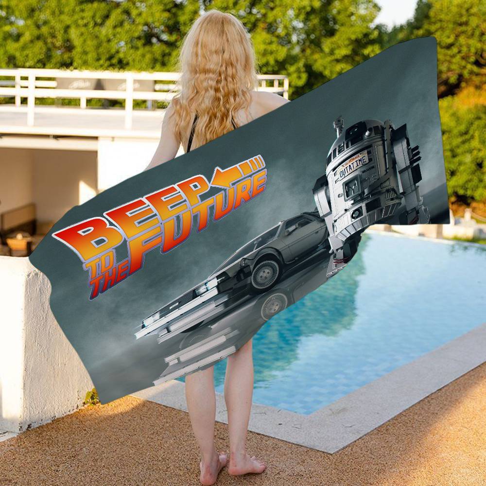 Science Fiction Comedy Back To The Future Big Microfiber Beach Towels Quick Dry Towel Beach Towels Pool Towel For Travel Yoga W40*H60(CM)
Science Fiction Comedy Back To The Future Big Microfiber Beach Towels Quick Dry Towel Beach Towels Pool Towel For Travel Yoga W40*H60(CM)