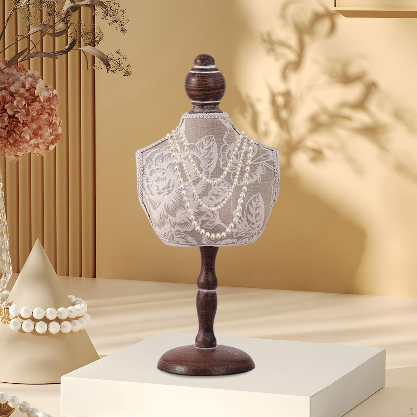 Бюст-подставка для украшений, держатель-органайзер, настольная подставка-манекен для ожерелий, модель 16x36cm with Flower
Бюст-подставка для украшений, держатель-органайзер, настольная подставка-манекен для ожерелий, модель 16x36cm with Flower