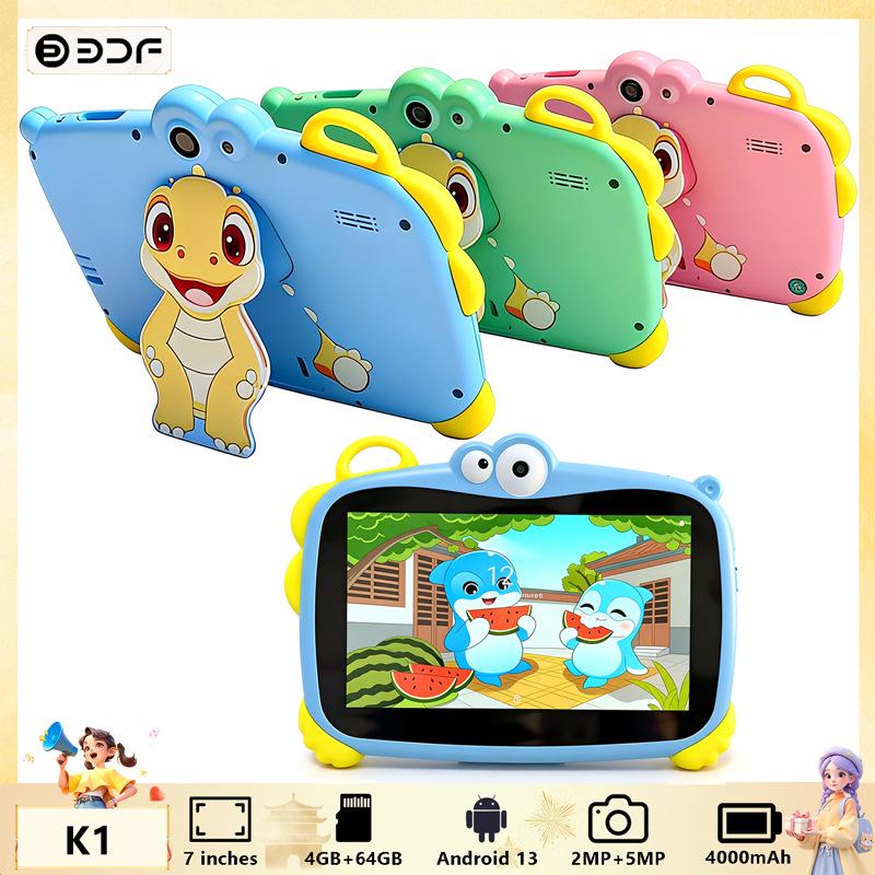 Dinosaur-Themed 7-inch Android 13 Kids Tablet with 4000mAh Battery 4GB RAM зелений
Dinosaur-Themed 7-inch Android 13 Kids Tablet with 4000mAh Battery 4GB RAM зелений