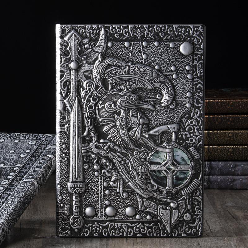 1pcs Nordic Style PU Knight Embossed Cover Notebook for Writing Collectible Memorial Schedule Planner Notebook A5
1pcs Nordic Style PU Knight Embossed Cover Notebook for Writing Collectible Memorial Schedule Planner Notebook A5