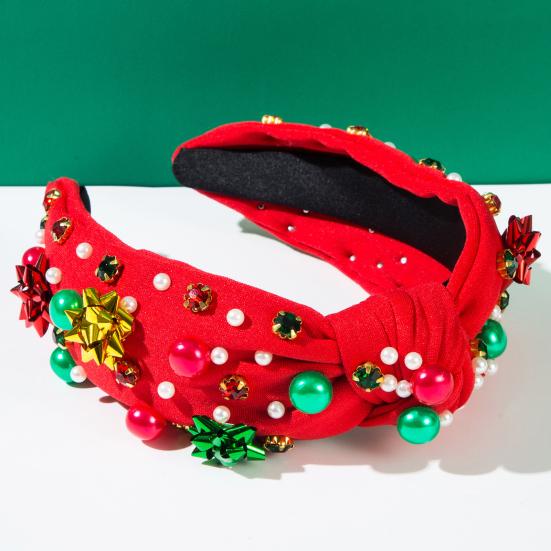 Yousheng Women Hair Hoop Rhinestones Faux Pearl Embellished Christmas Headband Red Green Patchwork Color Headgear Holiday Accessory красный
Yousheng Women Hair Hoop Rhinestones Faux Pearl Embellished Christmas Headband Red Green Patchwork Color Headgear Holiday Accessory красный