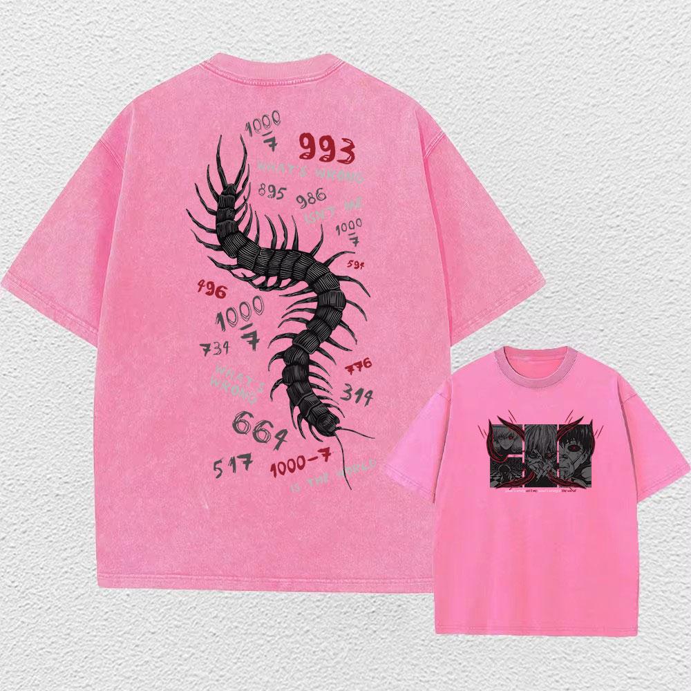 Аниме Токийский Гуль Футболки с кислотной стиркой Мужские Винтажные Футболки с вываркой Харадзюку Оверсайз Хлопковая футболка Хлопковый Топ в стиле стритвир 2XL
Аниме Токийский Гуль Футболки с кислотной стиркой Мужские Винтажные Футболки с вываркой Харадзюку Оверсайз Хлопковая футболка Хлопковый Топ в стиле стритвир 2XL