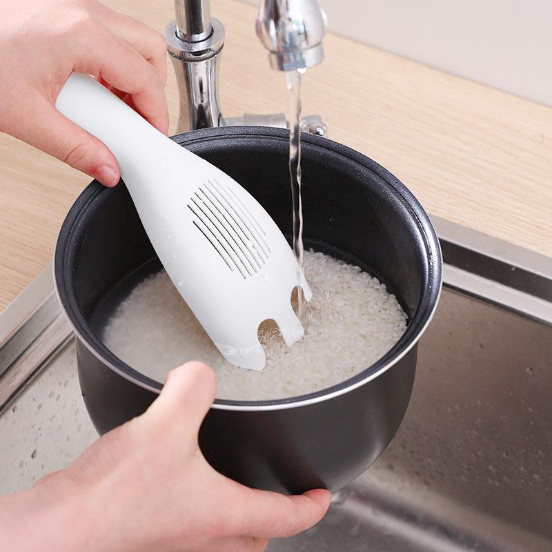 1PC Rice Sieve Spoon Kitchen Drain Colander With Handles Rice Bowl Strainer White Rice Washing Tools Sink Drain Household Tools
1PC Rice Sieve Spoon Kitchen Drain Colander With Handles Rice Bowl Strainer White Rice Washing Tools Sink Drain Household Tools