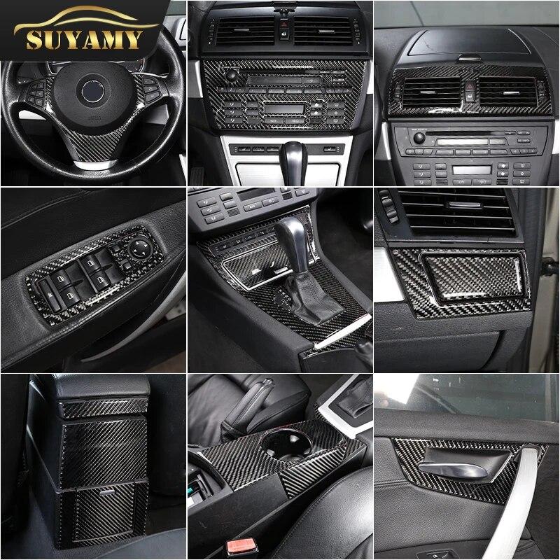 Для BMW X3 E83 2006-10 мягкая внутренняя отделка из углеродного волокна, центральная консоль, CD-панель, крышка переключения передач, наклейка, украшение, автомобильные аксессуары
Для BMW X3 E83 2006-10 мягкая внутренняя отделка из углеродного волокна, центральная консоль, CD-панель, крышка переключения передач, наклейка, украшение, автомобильные аксессуары