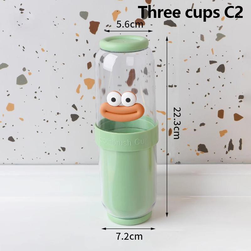 Dry And Wet Separation Mouthwash Cup Parent-Child Travel Portable Wash Cup Sausage Mouth Brushing Cup Cute Tooth Cup
Dry And Wet Separation Mouthwash Cup Parent-Child Travel Portable Wash Cup Sausage Mouth Brushing Cup Cute Tooth Cup