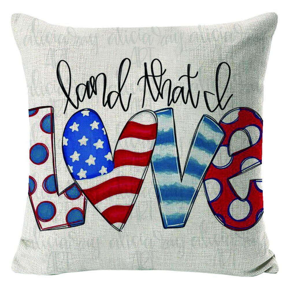 New American Independence Day Linen Pillow Square Bed Back Car Cushion Stars and Stripes Pillowcase One Piece 45 * 45 pillowcase
New American Independence Day Linen Pillow Square Bed Back Car Cushion Stars and Stripes Pillowcase One Piece 45 * 45 pillowcase