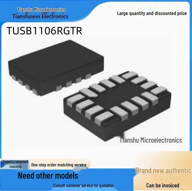 TUSB1166RGTR HVQFN-16 USB Transceiver Chip - Brand New, Original, In Stock
TUSB1166RGTR HVQFN-16 USB Transceiver Chip - Brand New, Original, In Stock