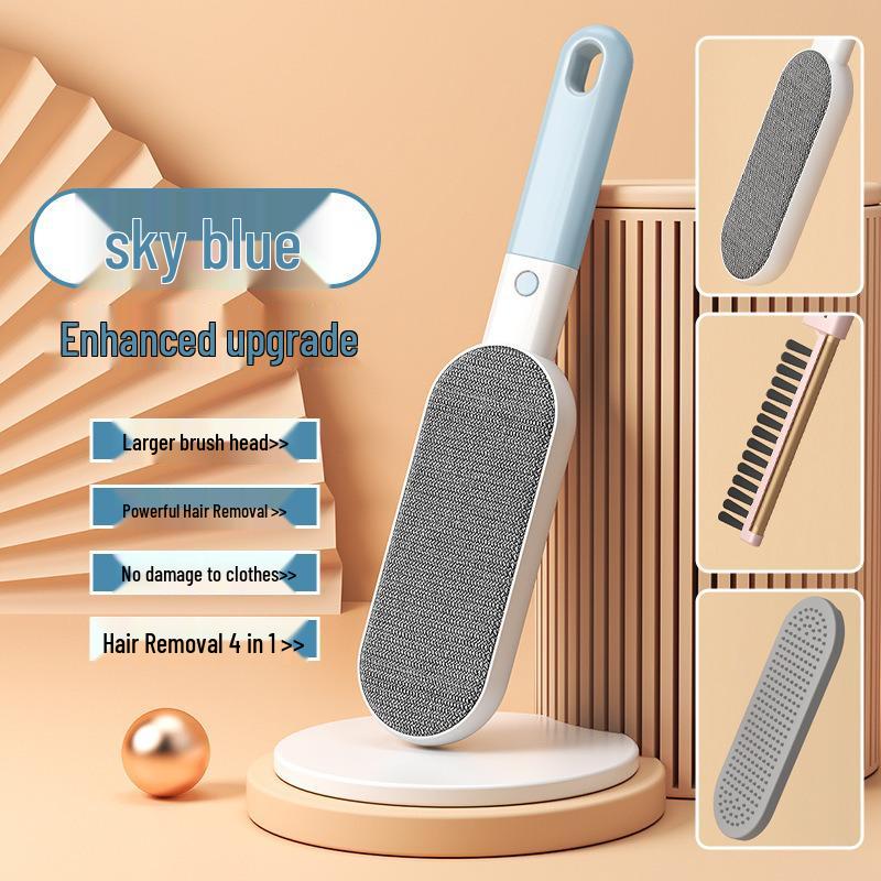 4-in-1 Static Hair Remover: Clothing Lint Roller, Pet Hair Brush, Sofa Duster, Hair Scraper OPP Bag
4-in-1 Static Hair Remover: Clothing Lint Roller, Pet Hair Brush, Sofa Duster, Hair Scraper OPP Bag