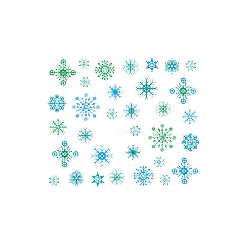 Christmas Snowflakes Stickers Flower Wraps Art Decals Tatoos Party Manicure Tool
Christmas Snowflakes Stickers Flower Wraps Art Decals Tatoos Party Manicure Tool