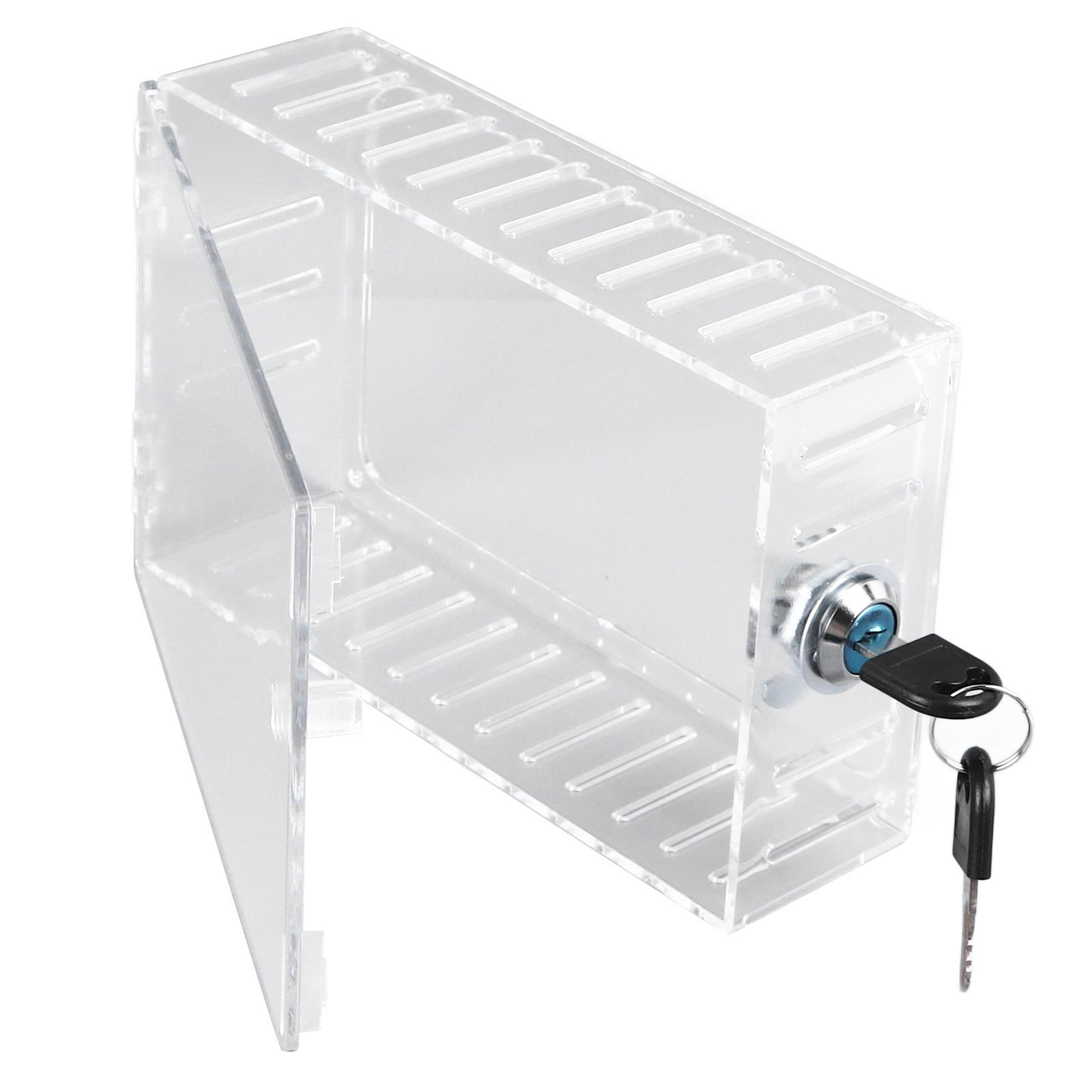 Крышка термостата с ключом Легко установить Прозрачный Универсальный Замок для термостата на стене
Крышка термостата с ключом Легко установить Прозрачный Универсальный Замок для термостата на стене