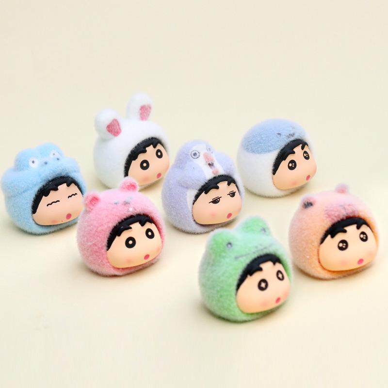 Flocked Shin-chan 3D Animal Figurine Set - Cute Desktop Ornaments & Creative Twin Dolls Gift
Flocked Shin-chan 3D Animal Figurine Set - Cute Desktop Ornaments & Creative Twin Dolls Gift