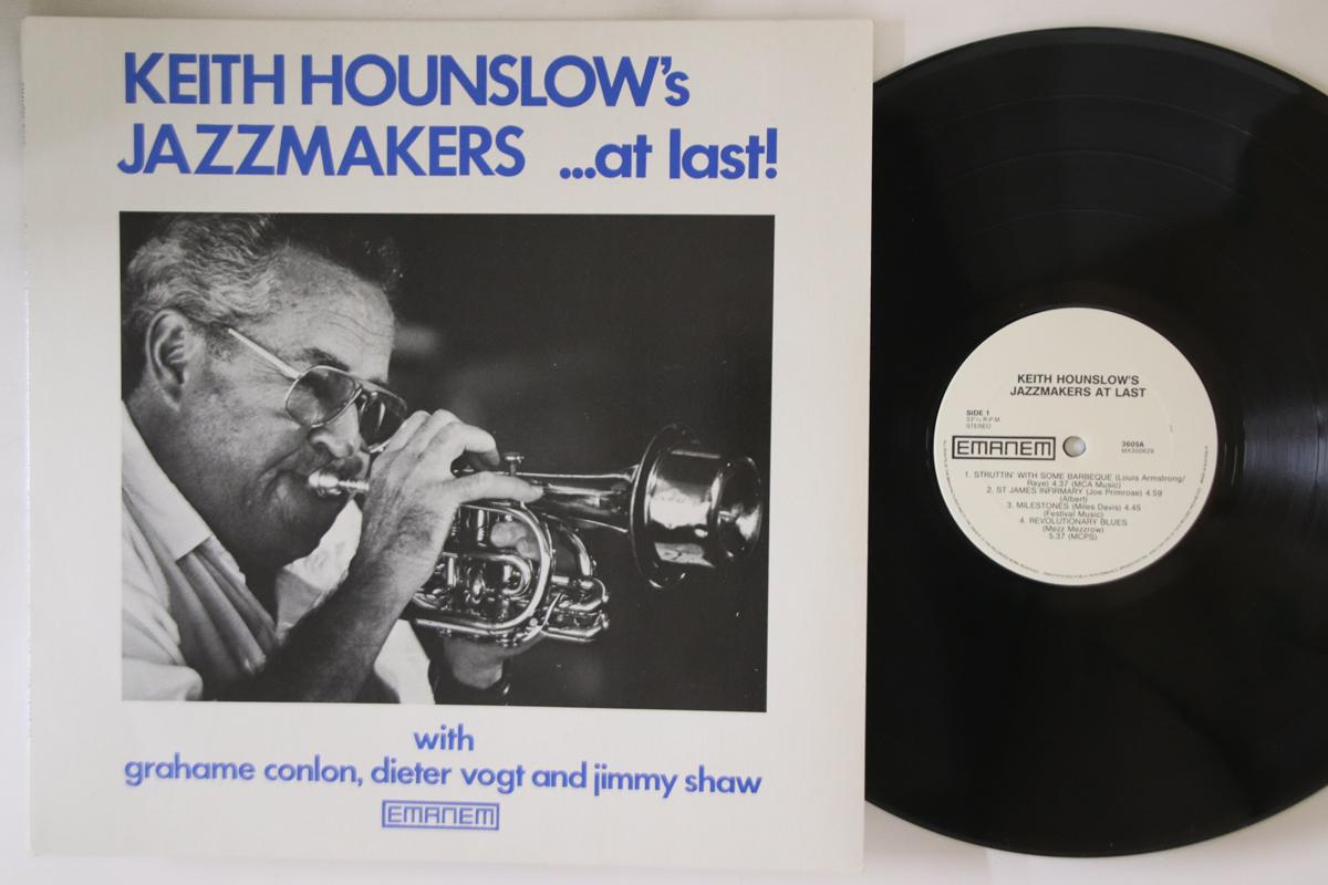 LP Record KEITH HOUNSLOW S JAZZMAKERS - At Last 3605 EMANEM 1988 Australia Jazz Used
LP Record KEITH HOUNSLOW S JAZZMAKERS - At Last 3605 EMANEM 1988 Australia Jazz Used