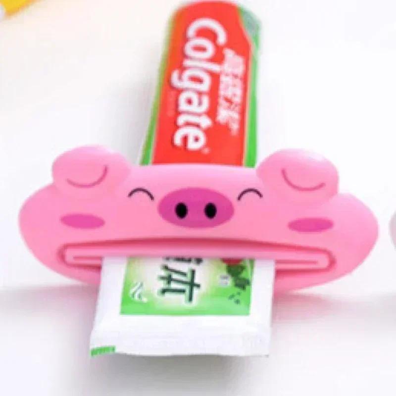 Cute Cartoon Rolling Toothpaste Squeezer Dispenser Facial Cleanser Clips Kid Toothpaste Holder Tube Saver Bathroom Accessories 1pcs
Cute Cartoon Rolling Toothpaste Squeezer Dispenser Facial Cleanser Clips Kid Toothpaste Holder Tube Saver Bathroom Accessories 1pcs