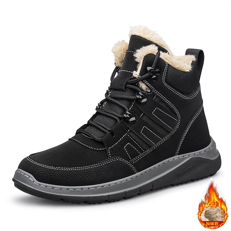 Invisible inner heightening shoes men s 8CM velvet thick-soled high-top casual tooling shoes outdoor hiking shoes snow boots 6 46
Invisible inner heightening shoes men s 8CM velvet thick-soled high-top casual tooling shoes outdoor hiking shoes snow boots 6 46