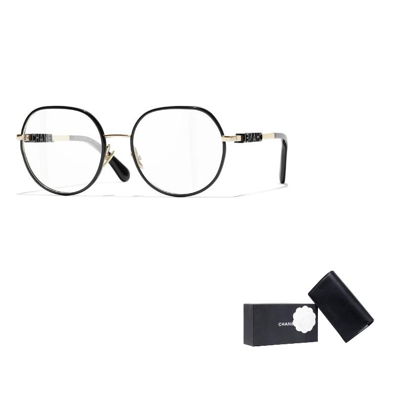 CHANEL temple letter logo design metal irregular shape optical frame men and women same style couple model black чорний
CHANEL temple letter logo design metal irregular shape optical frame men and women same style couple model black чорний