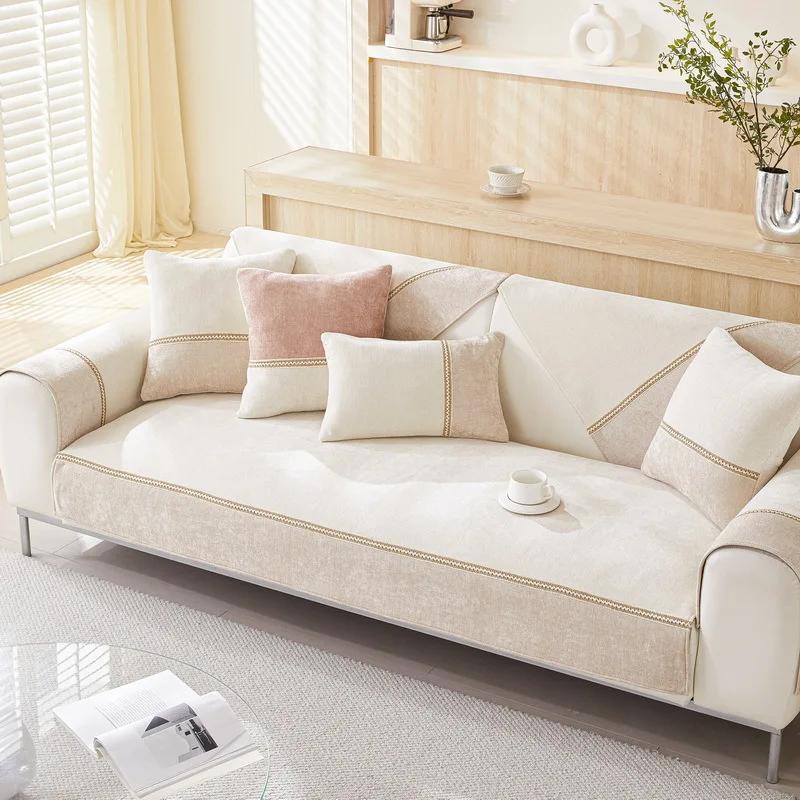 1 шт. Чехол для дивана из скандинавской синели для гостиной, нескользящий коврик для дивана, полотенце, мягкий чехол для углового дивана, защитная накладка для дома 70x70cm 1pc A
1 шт. Чехол для дивана из скандинавской синели для гостиной, нескользящий коврик для дивана, полотенце, мягкий чехол для углового дивана, защитная накладка для дома 70x70cm 1pc A