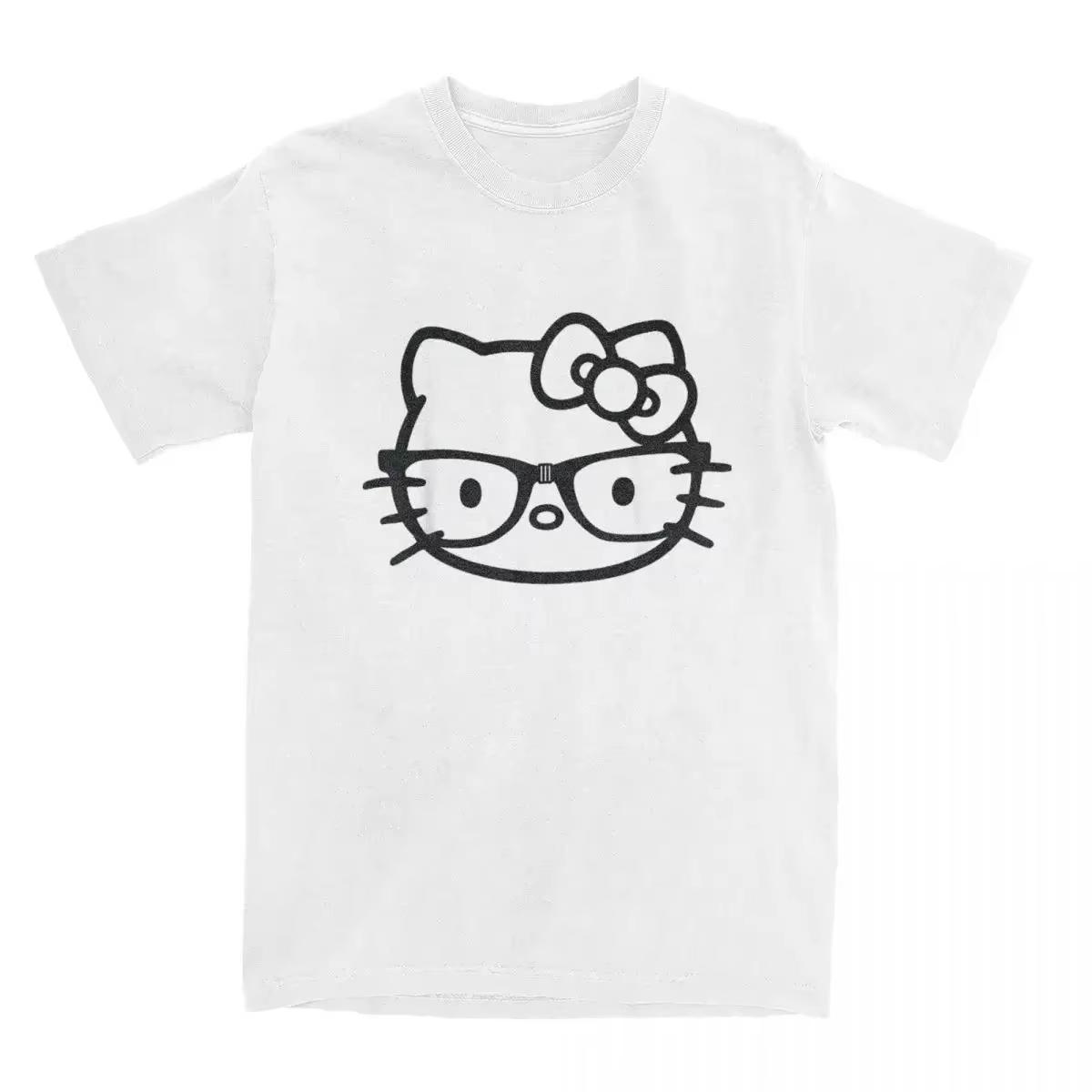 Hello Kitty Nerd Glasses Black and White Cotton TShirt for Boys Girls and Children Crew Neck Casual Top S
Hello Kitty Nerd Glasses Black and White Cotton TShirt for Boys Girls and Children Crew Neck Casual Top S