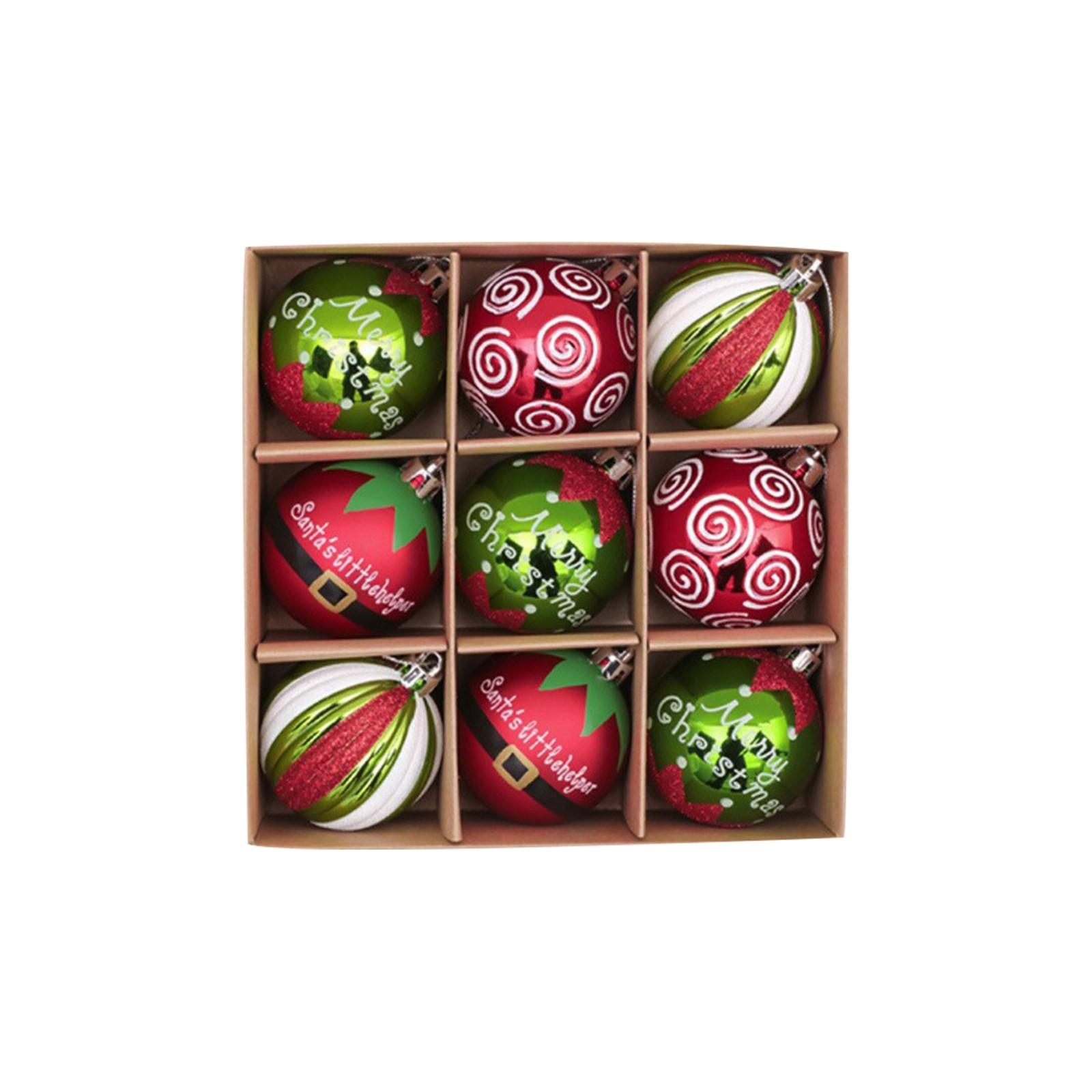 9 Рождественских Шаров, Украшения для Рождественской Елки, Праздничный Венок, Гирлянда, Украшения, Красный И Золотой, 6 см One Size
9 Рождественских Шаров, Украшения для Рождественской Елки, Праздничный Венок, Гирлянда, Украшения, Красный И Золотой, 6 см One Size