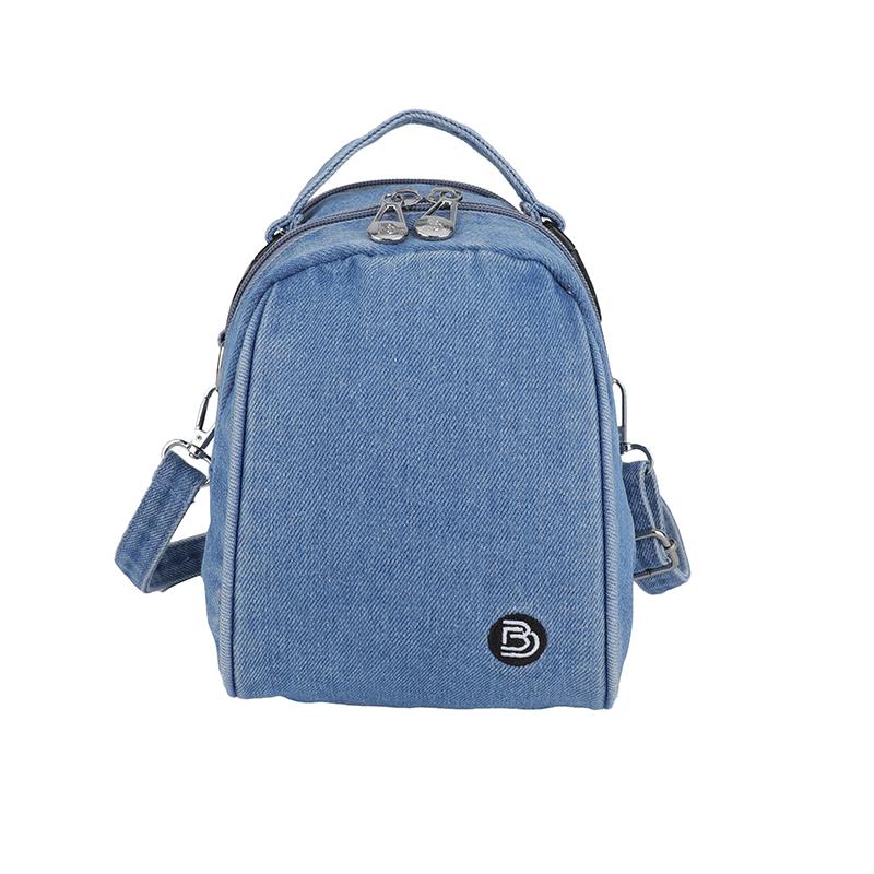 New Denim Zipper Sewing Thread Shoulder Bag Hot Trendy Soft Simple Commuter Handbag Fashi Versatile Sweet Youth Crossbody Bags світло-синій колір
New Denim Zipper Sewing Thread Shoulder Bag Hot Trendy Soft Simple Commuter Handbag Fashi Versatile Sweet Youth Crossbody Bags світло-синій колір