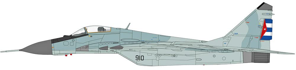 HOBBY MASTER Fulcrum A 231-я эскадрилья кубинских революционных ВВС Завершенный продукт 1/72 МиГ-29
HOBBY MASTER Fulcrum A 231-я эскадрилья кубинских революционных ВВС Завершенный продукт 1/72 МиГ-29