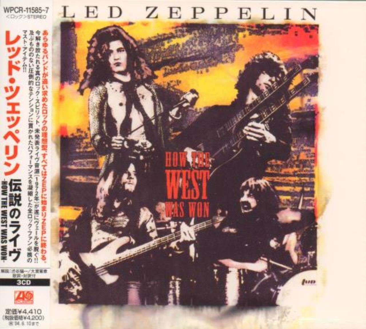 CD LED ZEPPELIN - How The West Was Won WPCR115857PROMO Atlantic 2003 Japan ObiRock Used
CD LED ZEPPELIN - How The West Was Won WPCR115857PROMO Atlantic 2003 Japan ObiRock Used