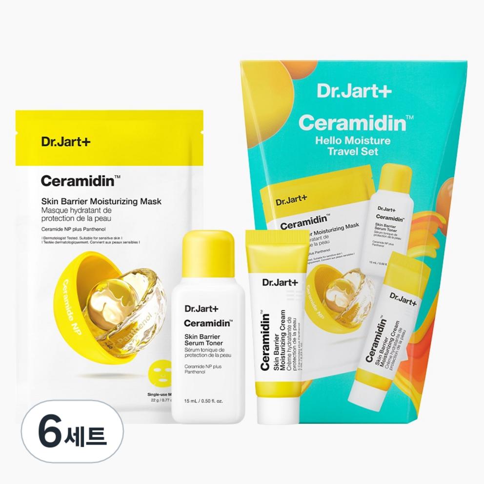 Dr.Jart+ Ceramidin Hello Moisture 3pcs Travel Set, 6 Sets
Dr.Jart+ Ceramidin Hello Moisture 3pcs Travel Set, 6 Sets