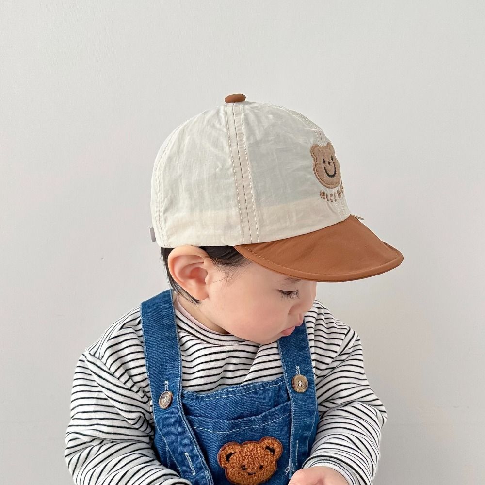 Soft Baby Peaked Hat Quick-drying Children Sunscreen Cap Ins Bear Baseball Cap Boys Girls сірий
Soft Baby Peaked Hat Quick-drying Children Sunscreen Cap Ins Bear Baseball Cap Boys Girls сірий