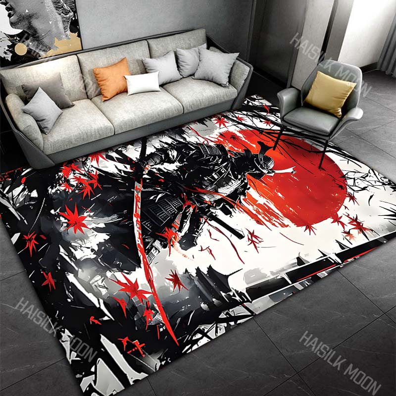 Samurai red sun maple armor Print Carpet Rug for Living Room Bedroom Sofa Doormat Home Decor Non-slip Floor Mat 40x60cm
Samurai red sun maple armor Print Carpet Rug for Living Room Bedroom Sofa Doormat Home Decor Non-slip Floor Mat 40x60cm