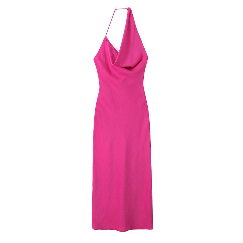 Women s European & American Fashion Asymmetrical Silk Satin Backless Sleeveless Dress 2298170 XS розы красного
Women s European & American Fashion Asymmetrical Silk Satin Backless Sleeveless Dress 2298170 XS розы красного