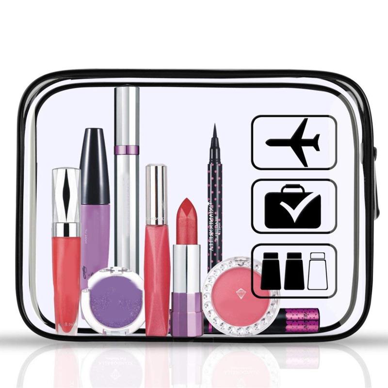 Clear Zippered Makeup Organizer Bag - Transparent Cosmetic Case For Travel & Bathroom Storage чёрный
Clear Zippered Makeup Organizer Bag - Transparent Cosmetic Case For Travel & Bathroom Storage чёрный