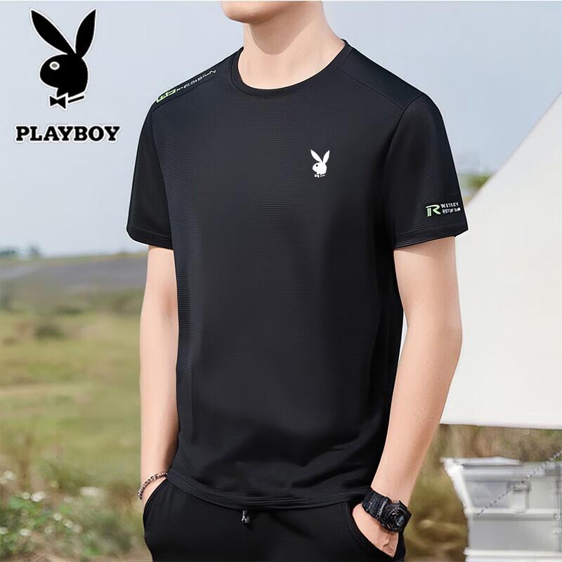 PLAYBOY Men s Summer Ice Silk Quick-Dry Round Neck T-Shirt 3XL
PLAYBOY Men s Summer Ice Silk Quick-Dry Round Neck T-Shirt 3XL