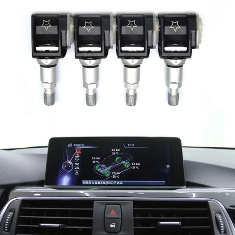 New 4Pcs TPMS Sensor 433Mhz Tire Pressure Monitor Sensor Fit for BMW G30 G31 G38 F90 G32 G11 G12 G01 G02 G05 36106872774
New 4Pcs TPMS Sensor 433Mhz Tire Pressure Monitor Sensor Fit for BMW G30 G31 G38 F90 G32 G11 G12 G01 G02 G05 36106872774