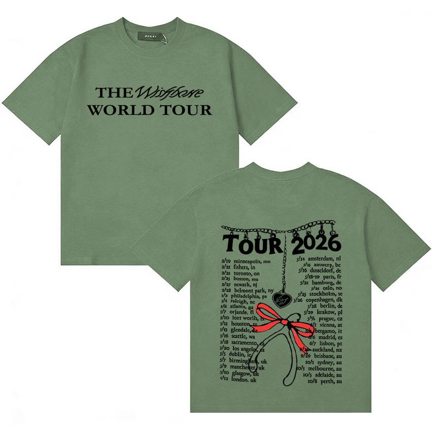 Streetwear Singer Conan Gray Wishbone World Tour Merch 2026 Hip Hop Tshirts Unisexs Women Fashion Short Sleeve Oneck Casual Shirt 4XL
Streetwear Singer Conan Gray Wishbone World Tour Merch 2026 Hip Hop Tshirts Unisexs Women Fashion Short Sleeve Oneck Casual Shirt 4XL