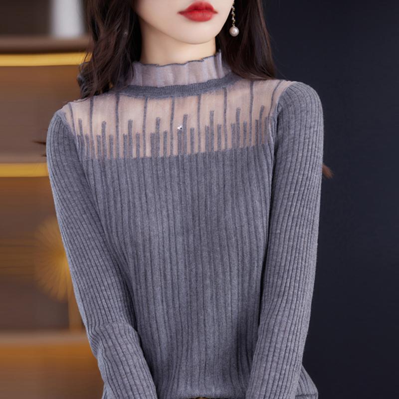Женский свитер Зимний тонкий шерстяной свитер Вязаный пуловер Осенний женский джемпер Вязаный топ XL серый
Женский свитер Зимний тонкий шерстяной свитер Вязаный пуловер Осенний женский джемпер Вязаный топ XL серый