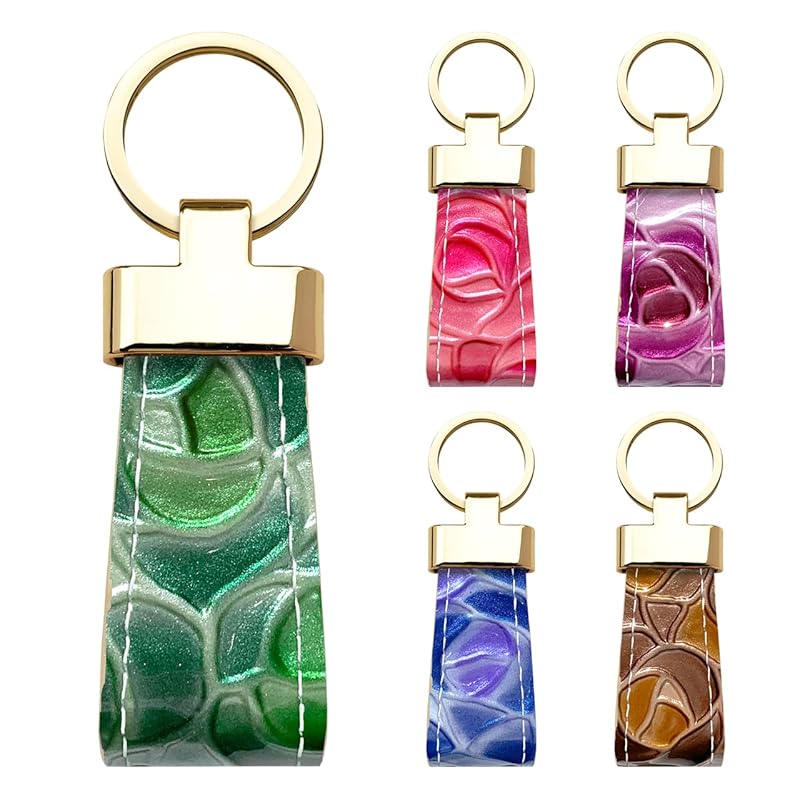 smart key ring genuine leather stained glass rose rose floral pattern ladies key key double ring genuine leather key ring leather key ring bag charm
smart key ring genuine leather stained glass rose rose floral pattern ladies key key double ring genuine leather key ring leather key ring bag charm
