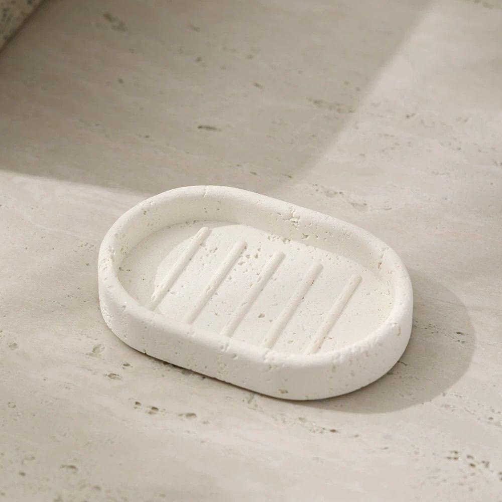 Household non perforated washbasin draining soap box bathroom soap storage rack білий
Household non perforated washbasin draining soap box bathroom soap storage rack білий
