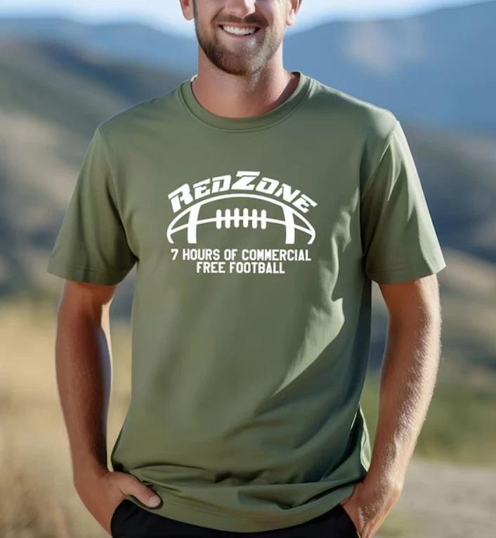 RedZone 7 Hours of Commercial Free Football Tee S
RedZone 7 Hours of Commercial Free Football Tee S