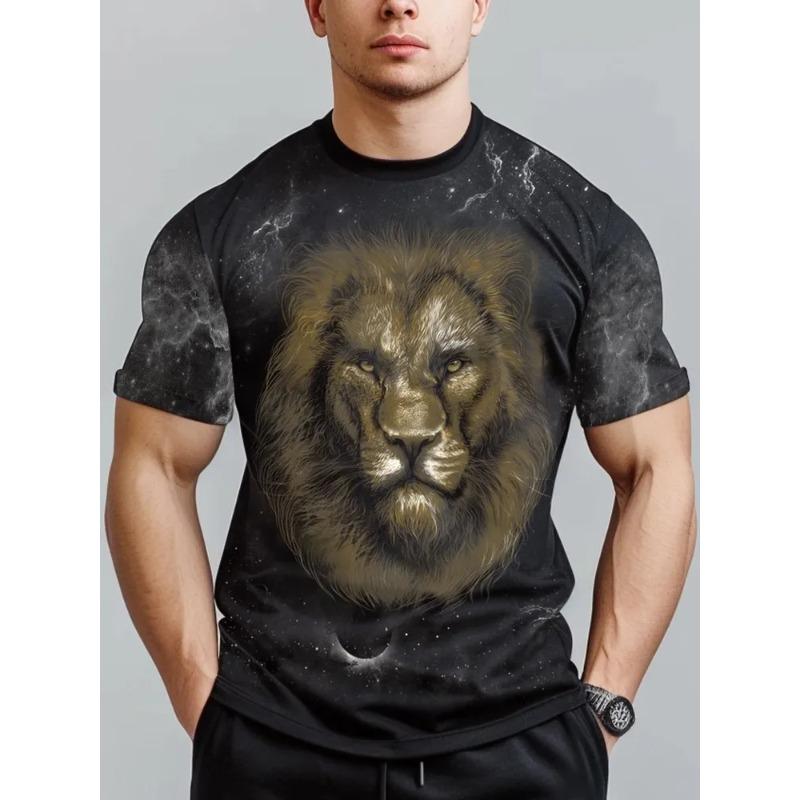 Summer Round Neck 3D Animal Print Top Fashionable Casual Short Sleeved Men s T-shirts 6XL
Summer Round Neck 3D Animal Print Top Fashionable Casual Short Sleeved Men s T-shirts 6XL