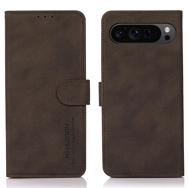 KHAZNEH For Google Pixel 10 Pro XL/9 Pro XL Phone Case Folding Stand Cover Leather Wallet Shell Brown
KHAZNEH For Google Pixel 10 Pro XL/9 Pro XL Phone Case Folding Stand Cover Leather Wallet Shell Brown