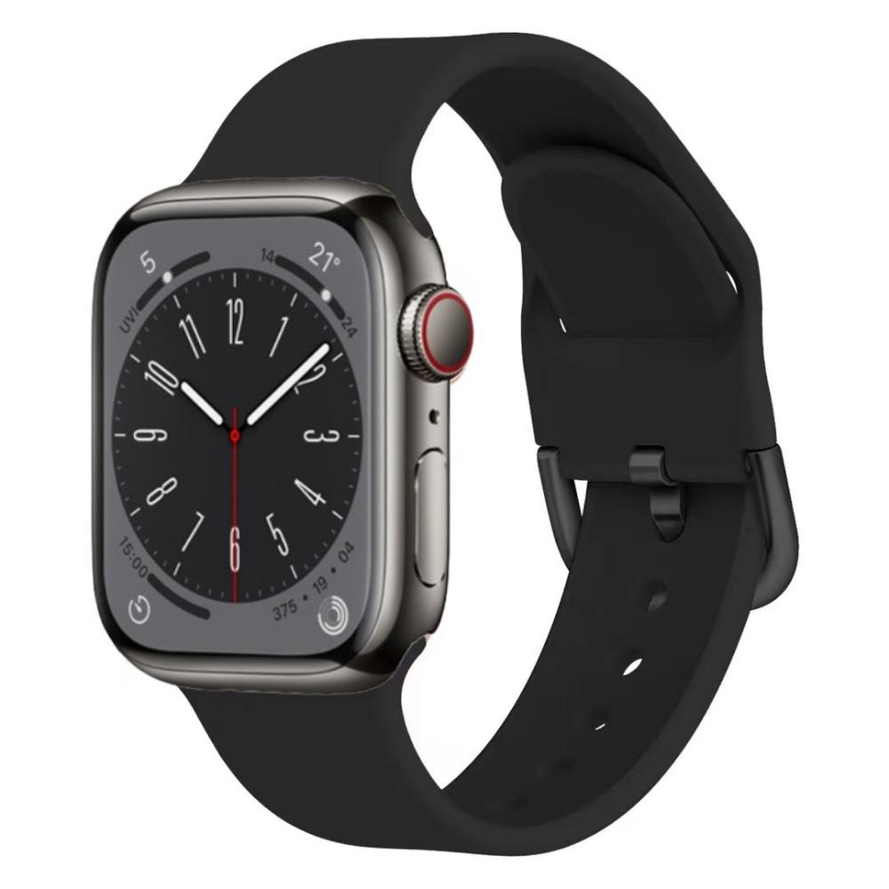 Silicone Strap for Apple Watch 44mm 40mm 45mm 41mm Series 46mm 42mm 49mm Sport Watchband iWatch Ultra 11 10 9 8 7 6 5 SE 3 Band S11-10 46mm-44 45 49 чёрный
Silicone Strap for Apple Watch 44mm 40mm 45mm 41mm Series 46mm 42mm 49mm Sport Watchband iWatch Ultra 11 10 9 8 7 6 5 SE 3 Band S11-10 46mm-44 45 49 чёрный
