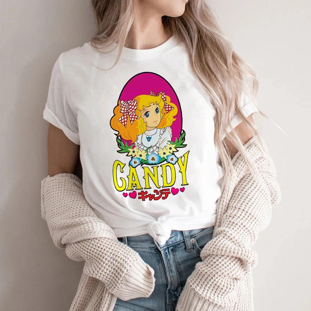 Candy Cartoon Print Streetwear T-shirt Harajuku Clothes Fashion Girls T Shirt Short Sleeve Summer Tee Casual Female O-Neck Top S
Candy Cartoon Print Streetwear T-shirt Harajuku Clothes Fashion Girls T Shirt Short Sleeve Summer Tee Casual Female O-Neck Top S