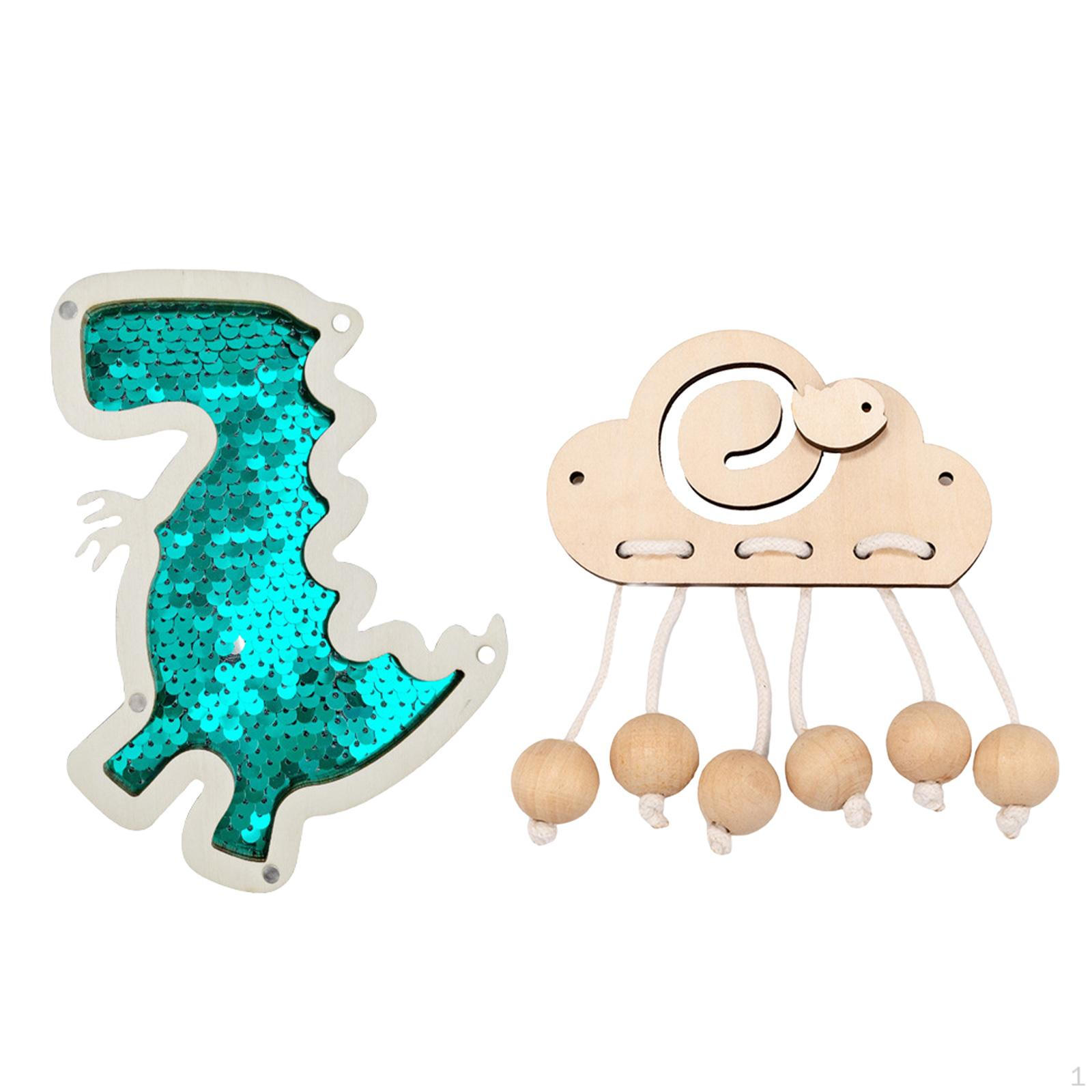 2 Pieces Montessori Busy Board Parts Motor Skills Toys Wooden Educational Sensory Toy for Travel зелений
2 Pieces Montessori Busy Board Parts Motor Skills Toys Wooden Educational Sensory Toy for Travel зелений