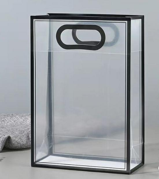 Clear Frosted PVC Tote Bag - See-Through Party Favor & Shopping Bag
Clear Frosted PVC Tote Bag - See-Through Party Favor & Shopping Bag