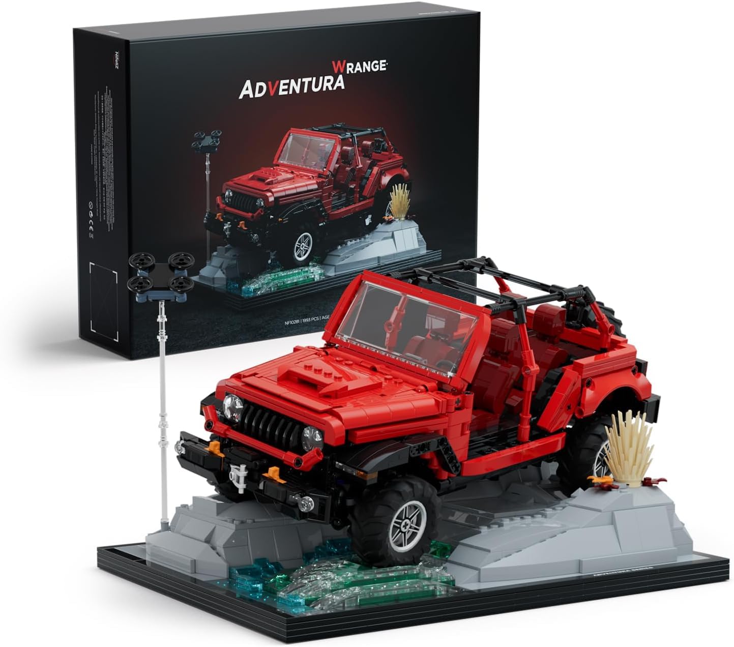 Nifeliz WRANGE Off-Road Car Building Blocks, Collectible Model Toy for Adults, Birthday Gift for Car Enthusiasts, Great for Home or Office Decor
Nifeliz WRANGE Off-Road Car Building Blocks, Collectible Model Toy for Adults, Birthday Gift for Car Enthusiasts, Great for Home or Office Decor