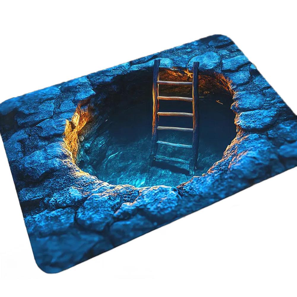 Multicolor 3D Optical Illusions Rug Non Slip Washable Door Mat Polyester Material for Home Hallway Living Room 40x60cm
Multicolor 3D Optical Illusions Rug Non Slip Washable Door Mat Polyester Material for Home Hallway Living Room 40x60cm