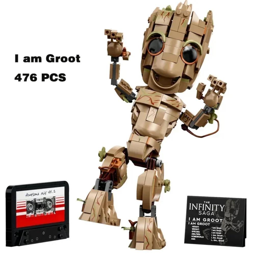 MINISO Marvel 475Pcs Groot Superhero Guardians of The Galaxy Model Brick 76217 Building Block Kids Toys Christmas Gifts for Boys
MINISO Marvel 475Pcs Groot Superhero Guardians of The Galaxy Model Brick 76217 Building Block Kids Toys Christmas Gifts for Boys