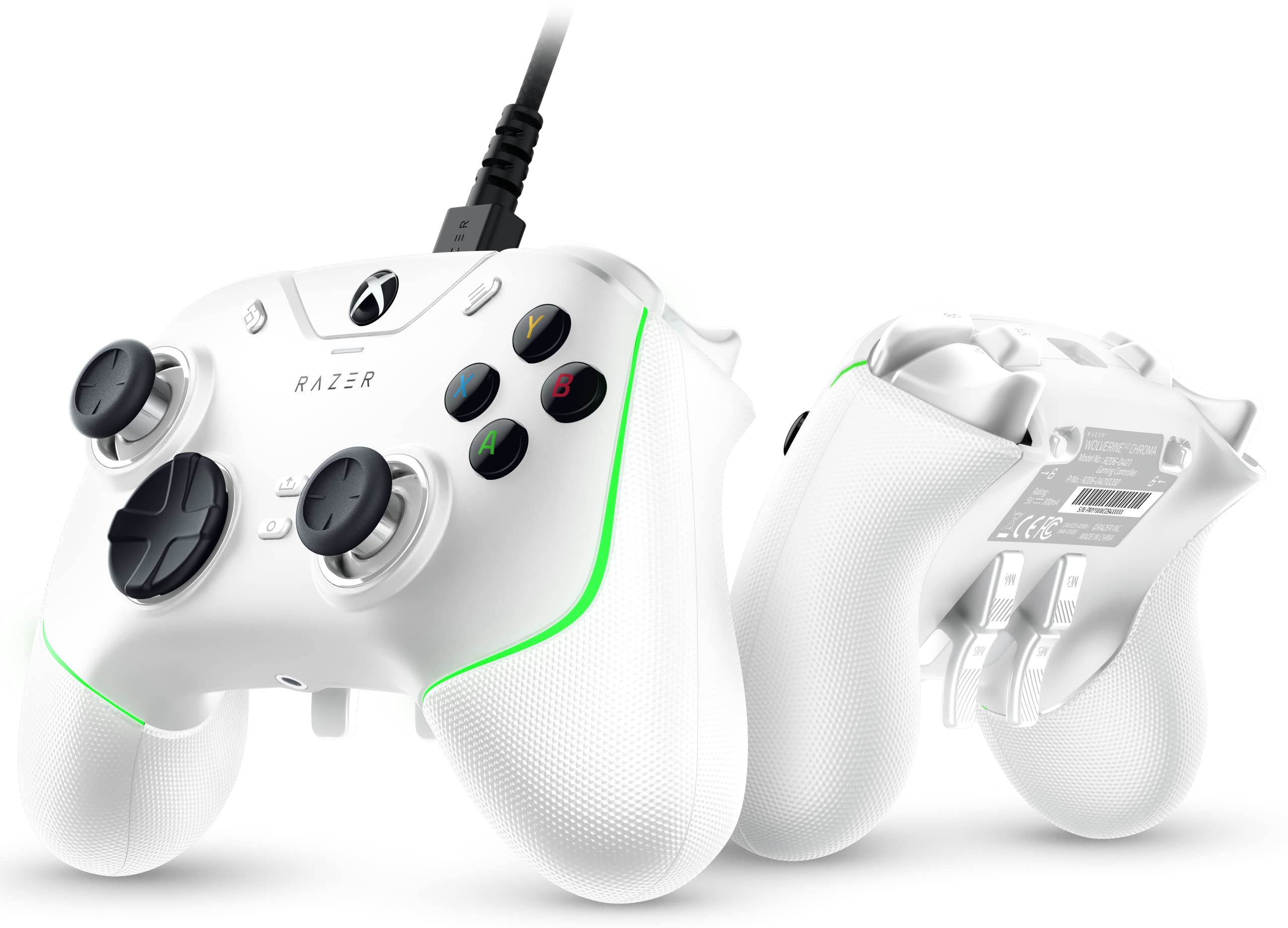 Контролер Razer Wolverine V2 Chroma Controller для ПК XBOX Mecha Tactile Action Button Кнопка напряму Кнопка, що призначається, 6 кнопок Concentrated Fire Choma
Контролер Razer Wolverine V2 Chroma Controller для ПК XBOX Mecha Tactile Action Button Кнопка напряму Кнопка, що призначається, 6 кнопок Concentrated Fire Choma