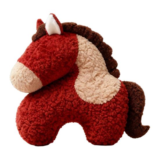 Horse Pillow Red Plush Pony Throw Pillow 18.9 Inch Soft Decorative Cushion for Sofa
Horse Pillow Red Plush Pony Throw Pillow 18.9 Inch Soft Decorative Cushion for Sofa